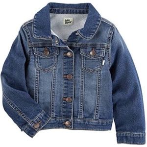 OshKosh Toddler Girls' Soft Knit Denim Jacket